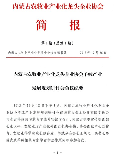 第一期簡(jiǎn)報